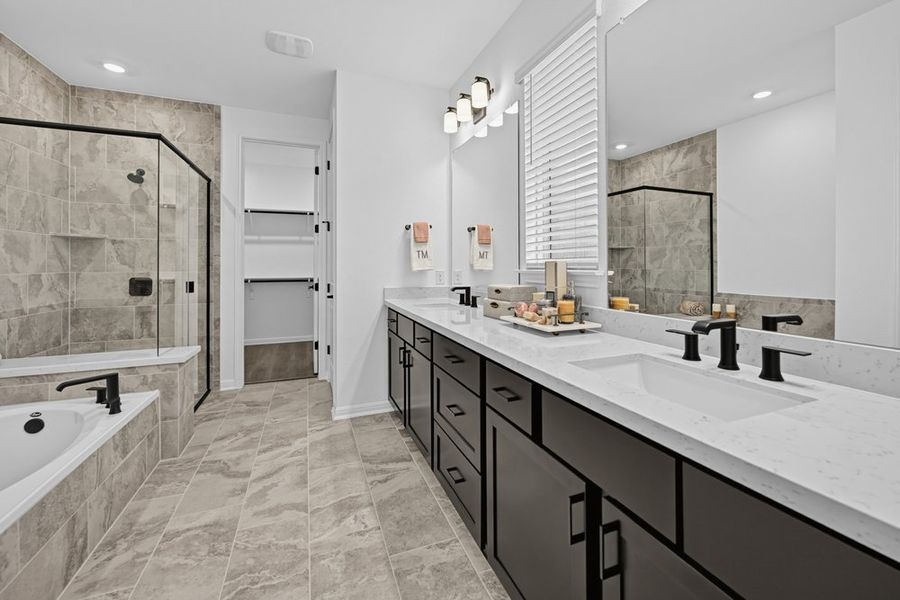 Furnished interior view inside a new home in Parkside on the River, Georgetown (Image 3). Furnished interior view inside a new home in Parkside on the River, Georgetown (Image 3).