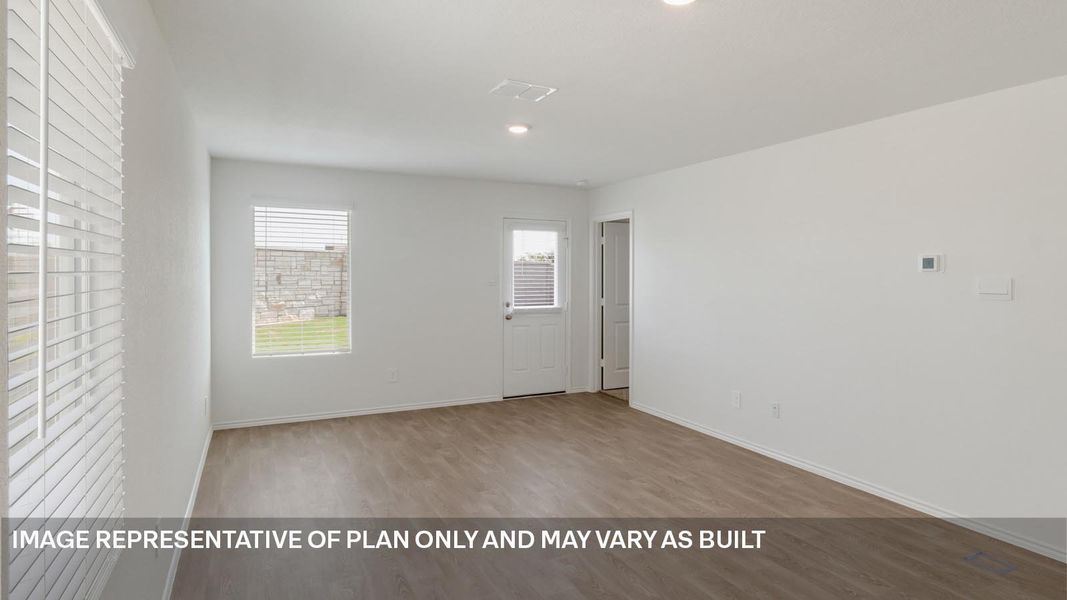 Spacious, unfurnished interior of a new home in Prairie Lakes, Buda (Image 7).