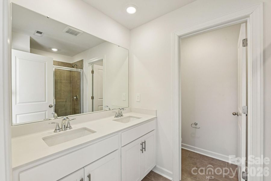 Furnished interior view inside a new home in Galloway Ridge, Charlotte (Image 9).