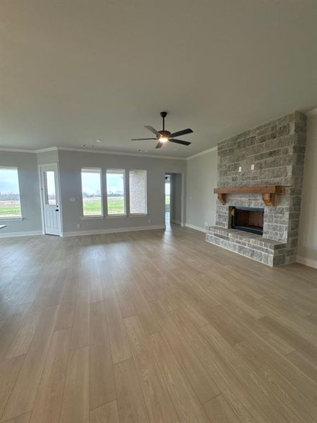 Spacious, unfurnished interior of a new home in Fannin Ranch, Leonard (Image 9). Spacious, unfurnished interior of a new home in Fannin Ranch, Leonard (Image 9).