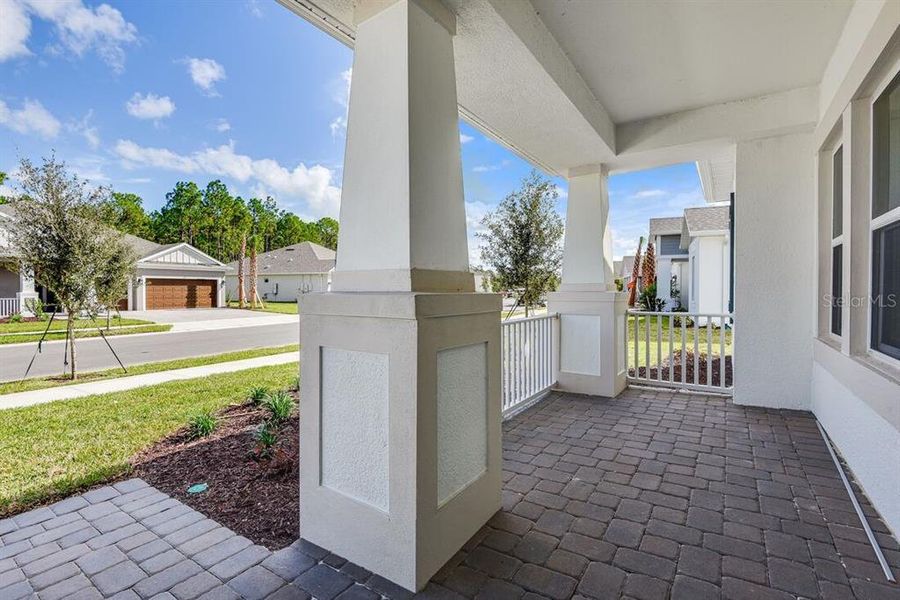 Exterior details and patio area of a home in Ardisia Park, New Smyrna Beach (Image 23). Exterior details and patio area of a home in Ardisia Park, New Smyrna Beach (Image 23).
