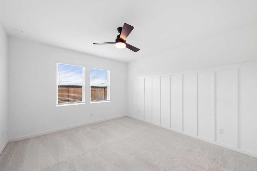 Peaceful primary suite (*Photo not of actual home and used for illustration purposes only.)