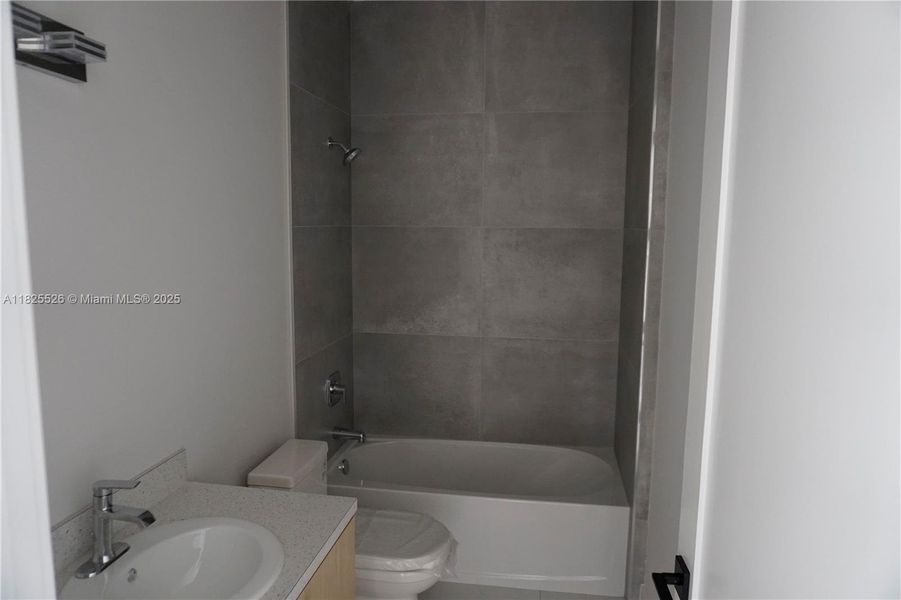 Furnished interior view inside a new home in , Miami (Image 8).