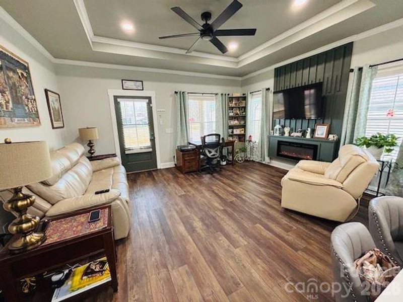 Furnished interior view inside a new home in , Ellenboro (Image 13).
