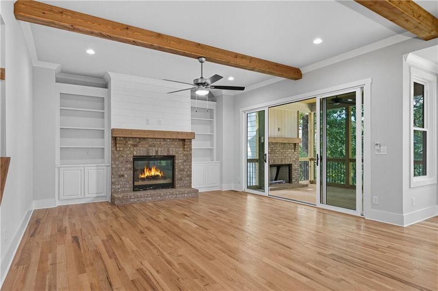 Spacious, unfurnished interior of a new home in , Canton (Image 35).