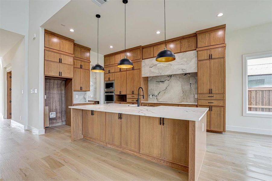 Furnished interior view inside a new home in , Keller (Image 10).