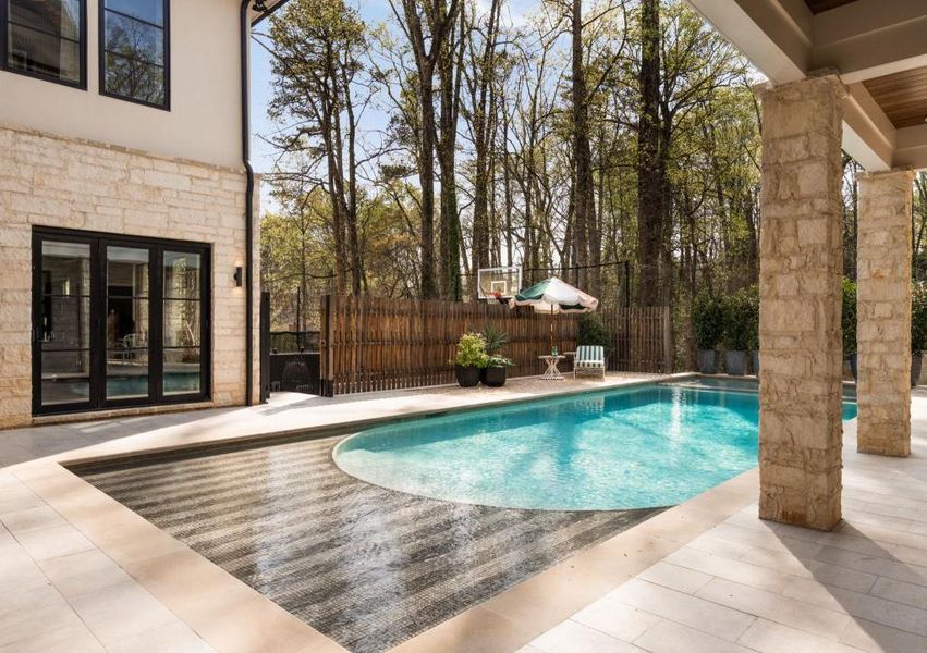 Exterior details and patio area of a home in , Sandy Springs (Image 38).