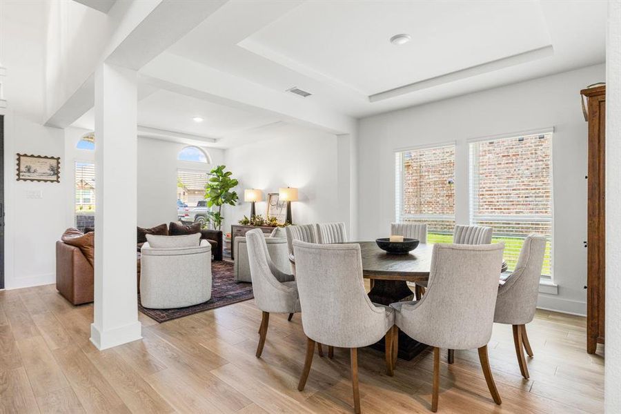 Furnished interior view inside a new home in Grayhawk Addition, Forney (Image 30).