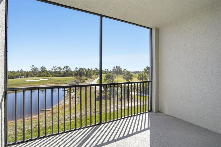 Exterior details and patio area of a home in Wellen Park Golf & Country Club, Venice (Image 18).