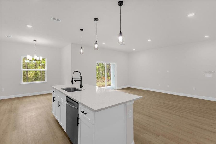 Furnished interior view inside a new home in , Homosassa (Image 5).