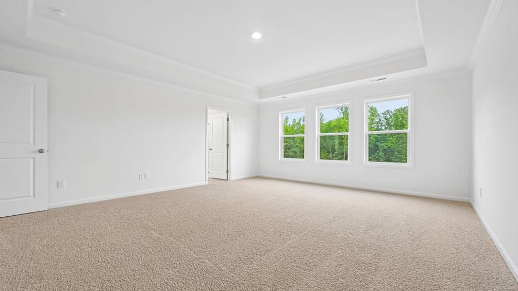 Spacious, unfurnished interior of a new home in Kalas Falls, Wake Forest (Image 22).