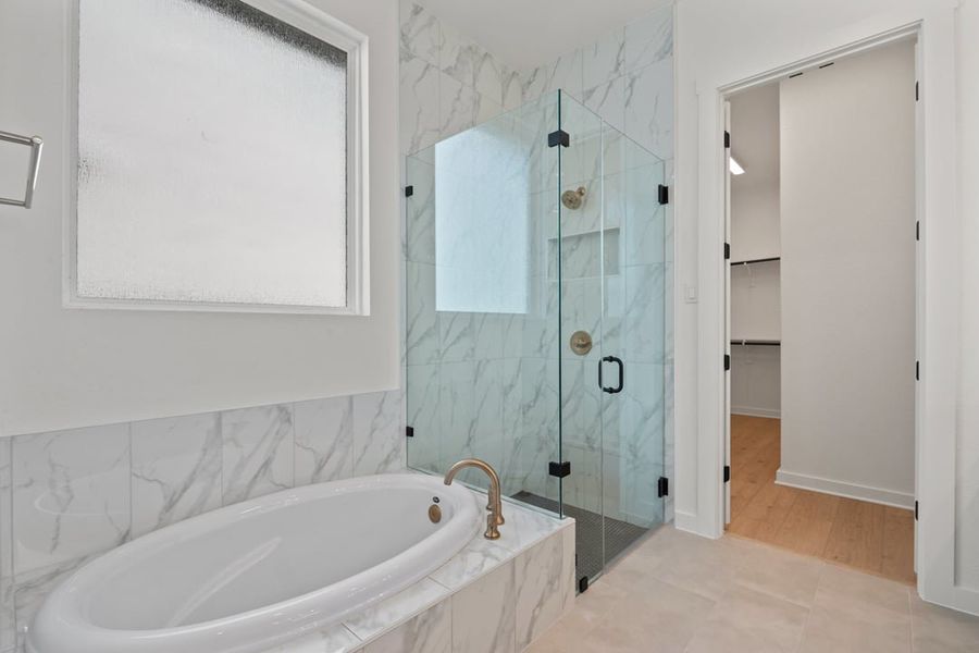 Furnished interior view inside a new home in Park Collection At Wolf Ranch, Georgetown (Image 16). Furnished interior view inside a new home in Park Collection At Wolf Ranch, Georgetown (Image 16).