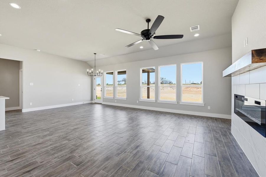 Spacious, unfurnished interior of a new home in Zion Valley, Springtown (Image 27).