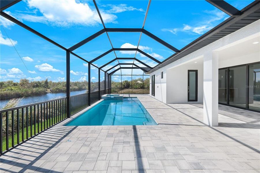 Exterior details and patio area of a home in , Port Charlotte (Image 24). Exterior details and patio area of a home in , Port Charlotte (Image 24).
