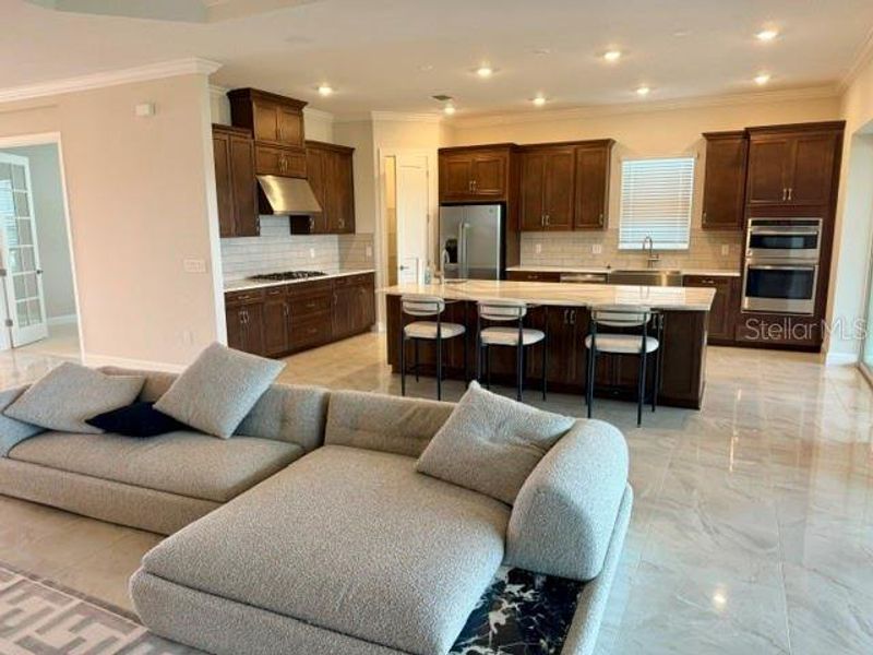 Furnished interior view inside a new home in , Sarasota (Image 17).