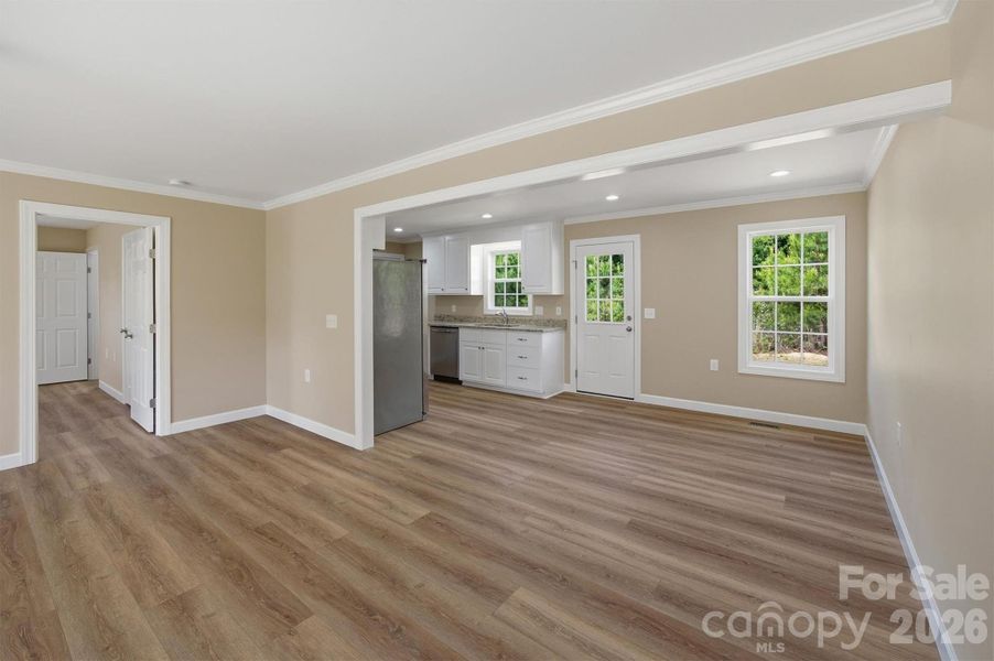 Spacious, unfurnished interior of a new home in , Morganton (Image 15).