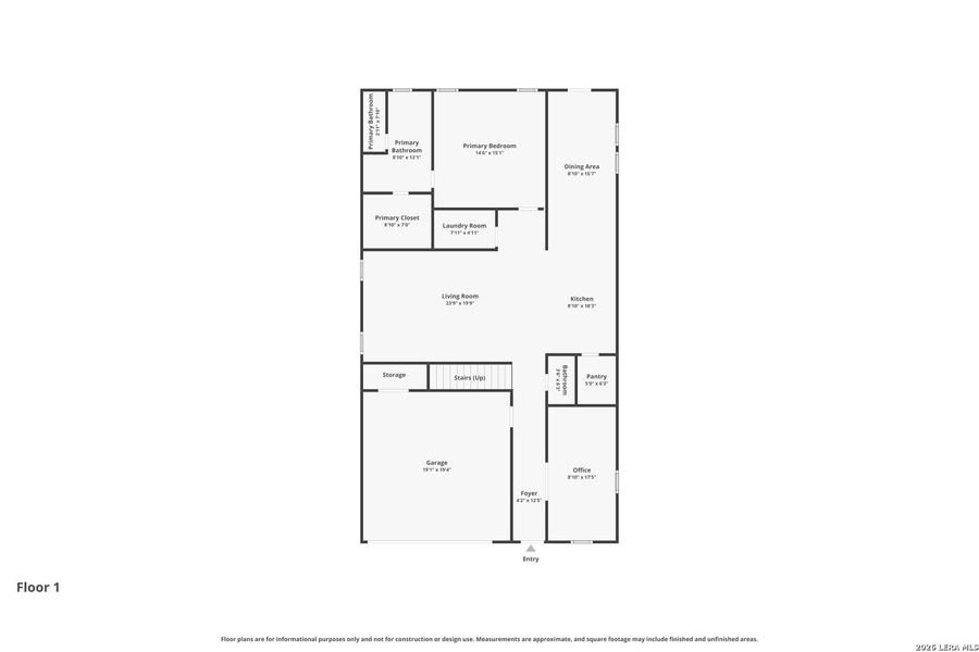 2D floor plan layout of this home in , Devine, TX (Image 5).