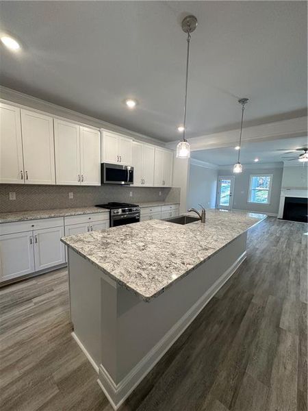 Furnished interior view inside a new home in Mirror Lake, Villa Rica (Image 5).