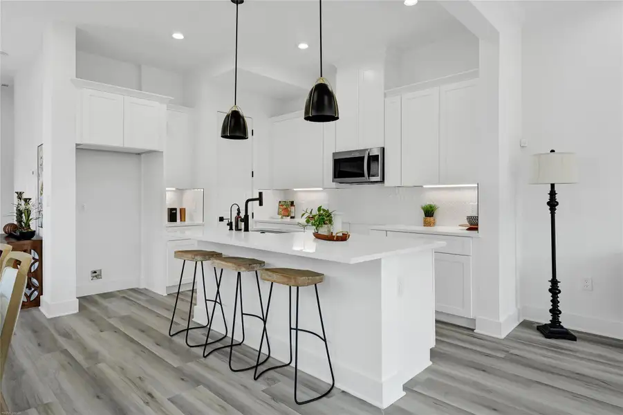 Furnished interior view inside a new home in , Houston (Image 8). Furnished interior view inside a new home in , Houston (Image 8).