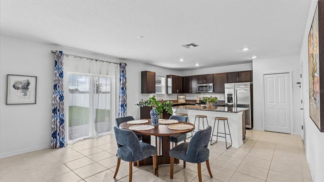 Furnished interior view inside a new home in Wind Meadows South, Bartow (Image 13).