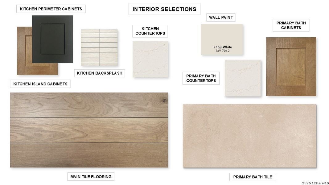 Sample of building materials used in homes in Mayfair, New Braunfels (Image 27).