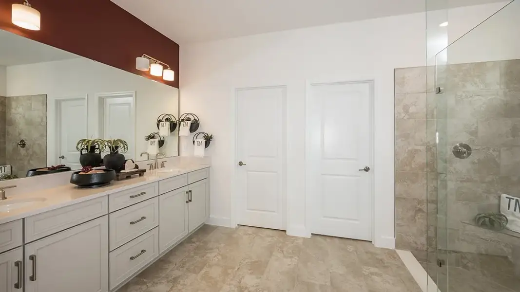 Representative furnished interior of a home built from the Bainbridge by Taylor Morrison in Azure at Solaeris, Port St. Lucie (Image 14).
