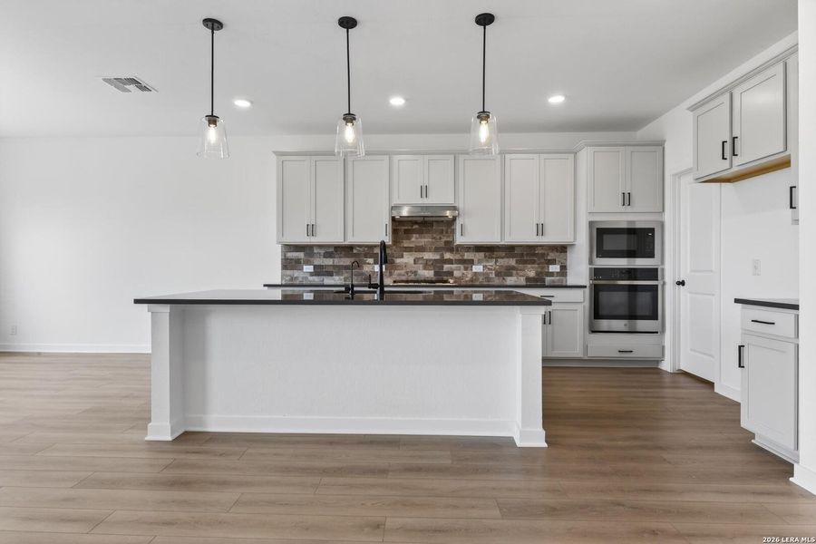 Furnished interior view inside a new home in Cordova Trails, Seguin (Image 10).