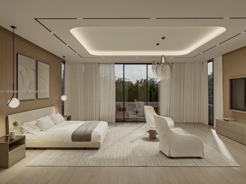 Furnished interior view inside a new home in , Pinecrest (Image 4). Furnished interior view inside a new home in , Pinecrest (Image 4).