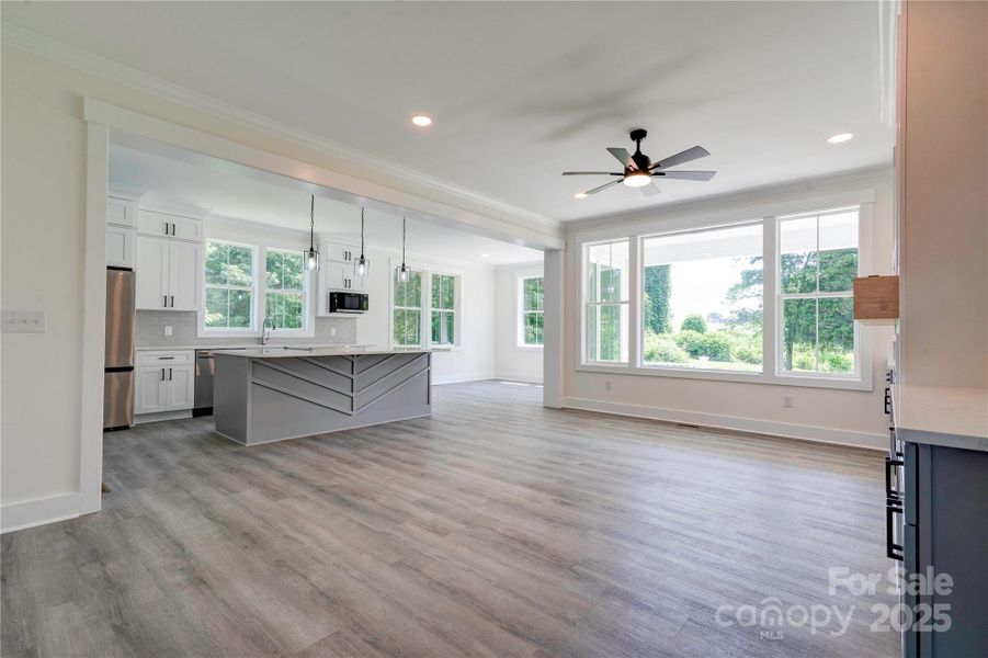 Furnished interior view inside a new home in , Kings Mountain (Image 15). Furnished interior view inside a new home in , Kings Mountain (Image 15).