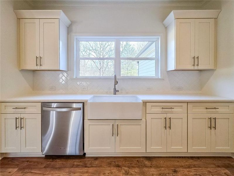 Furnished interior view inside a new home in , Dawsonville (Image 5).