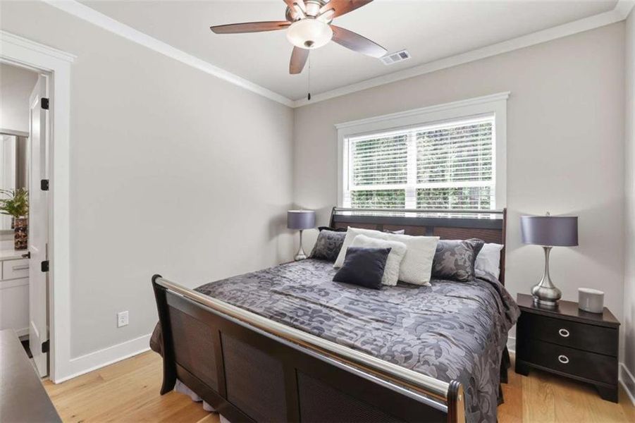 Furnished interior view inside a new home in , Clarkesville (Image 43).
