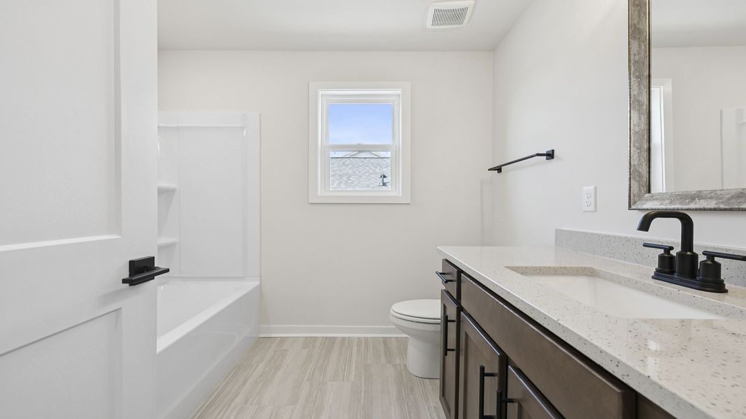 Furnished interior view inside a new home in Seven Oaks, Greenwood (Image 10). Furnished interior view inside a new home in Seven Oaks, Greenwood (Image 10).