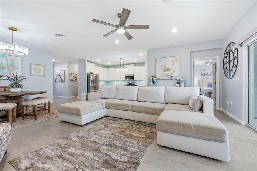 Furnished interior view inside a new home in Trailhead Landing, Alachua (Image 31).