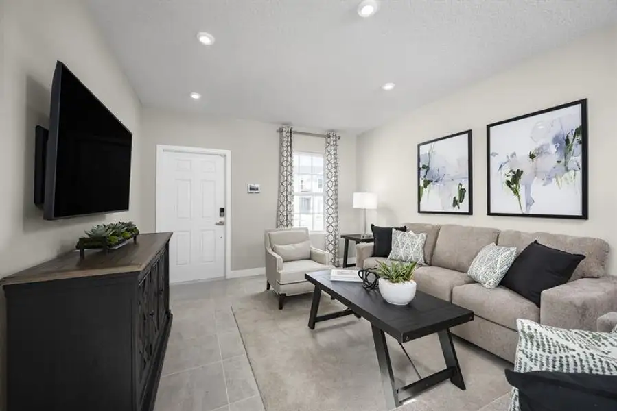 Furnished interior view inside a new home in Waverly Homes, Port St. Lucie (Image 6).