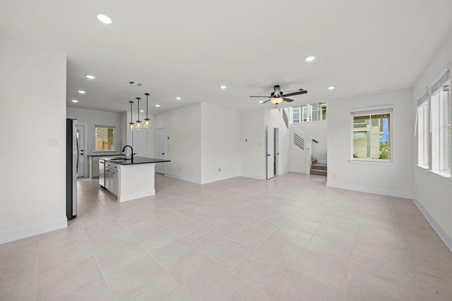 Spacious, unfurnished interior of a new home in , Katy (Image 13). Spacious, unfurnished interior of a new home in , Katy (Image 13).