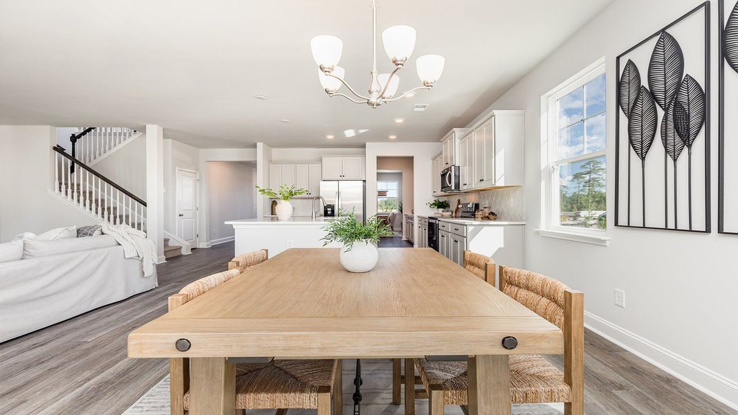 Furnished interior view inside a new home in Livingston Woods, Irmo (Image 16). Furnished interior view inside a new home in Livingston Woods, Irmo (Image 16).