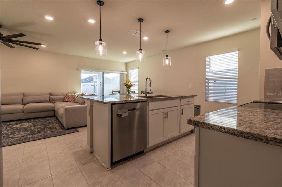 Furnished interior view inside a new home in Canopy Terrace, Deland (Image 8).