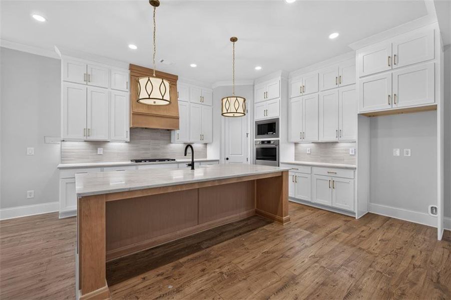 Furnished interior view inside a new home in , Flowery Branch (Image 10).