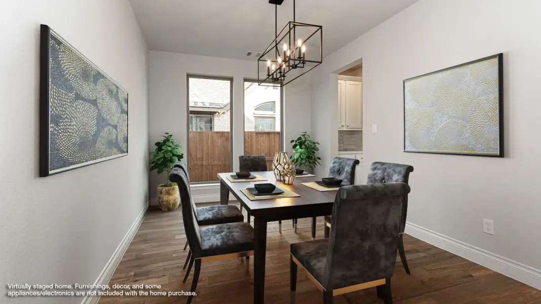 Representative furnished interior of a home built from the 3095W by Perry Homes in Briarley, Montgomery (Image 7).