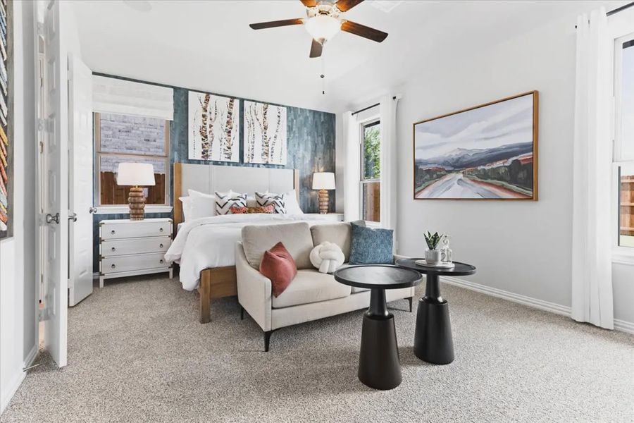 Representative furnished interior of a home built from the Miami by Chesmar Homes in Avondale, Fate (Image 7). Representative furnished interior of a home built from the Miami by Chesmar Homes in Avondale, Fate (Image 7).