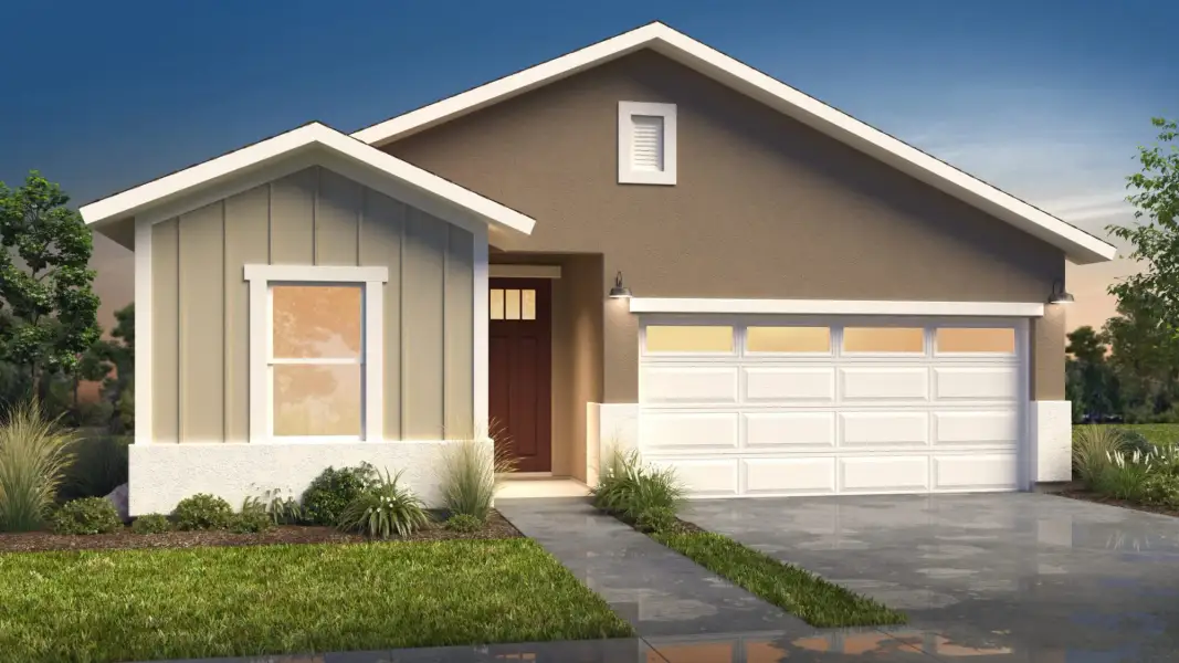 Representative exterior photo of a completed home built from the Poppy by View Homes in Paseo del Este, El Paso, TX (Image 24).