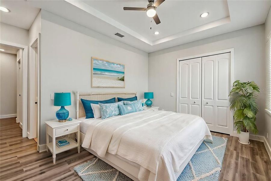 VIRTUALLY STAGED PRIMARY BEDROOM