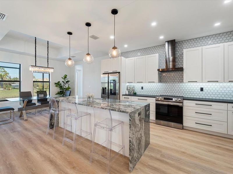 Kitchen has plenty of cabinetry Kitchen has plenty of cabinetry