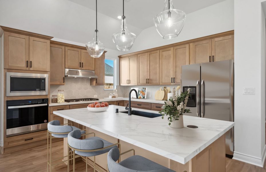 Virtually Staged Kitchen