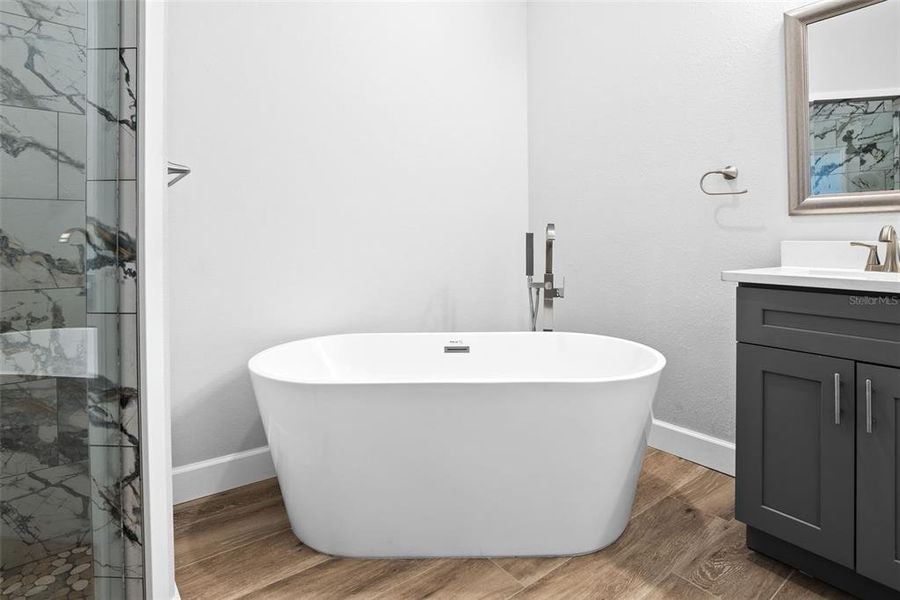 Furnished interior view inside a new home in , San Antonio (Image 17).