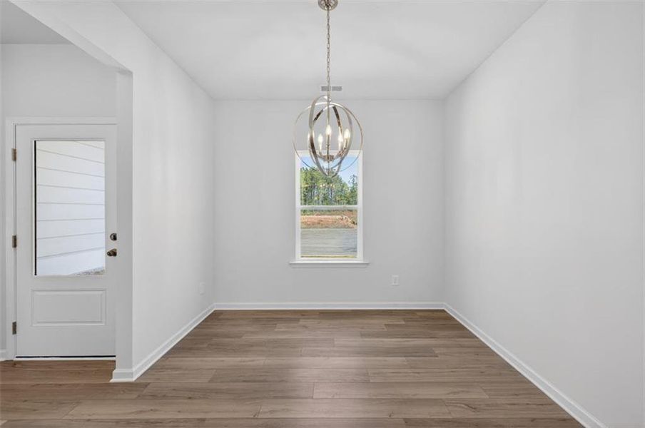 Spacious, unfurnished interior of a new home in Evergreen at Lakeside, Temple (Image 29).