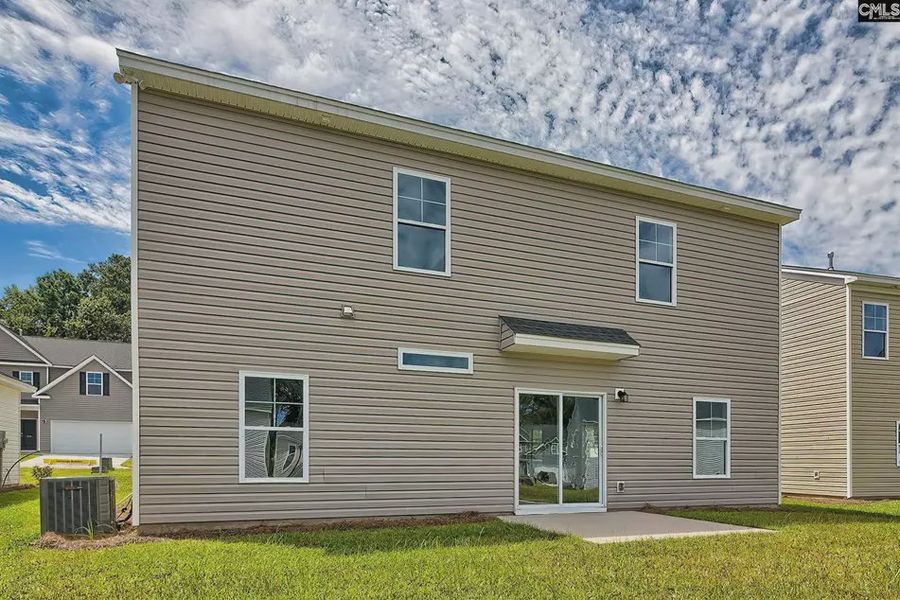 Exterior details and patio area of a home in Emanuel Creek, West Columbia (Image 28).