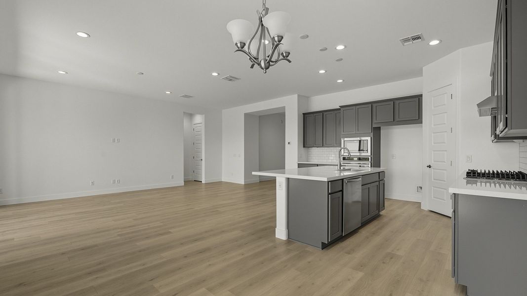 Furnished interior view inside a new home in Hacienda at Estrella, Goodyear (Image 10).