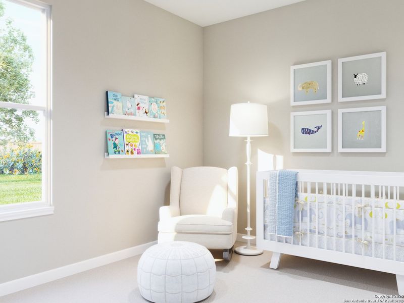 Furnished interior view inside a new home in Abbott Place, St. Hedwig (Image 14). Furnished interior view inside a new home in Abbott Place, St. Hedwig (Image 14).