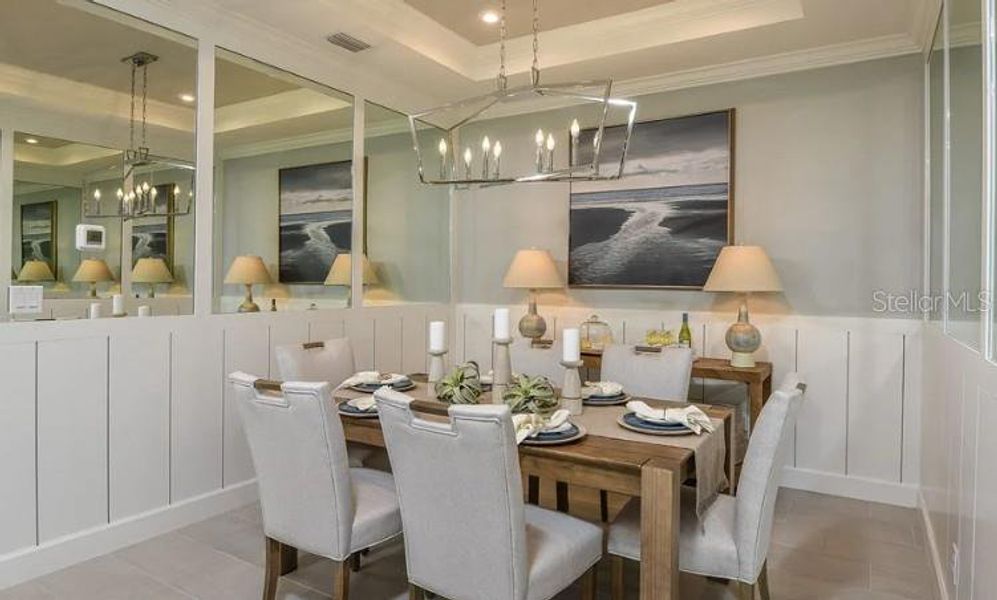 Furnished interior view inside a new home in Esplanade at Azario Lakewood Ranch, Bradenton (Image 7).